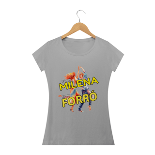 Nome do produto Camisa Baby Long ''Eu sou Milena, eu amo FORRÓ''