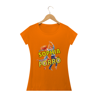Nome do produto Camisa Baby Long ''Eu sou Sophia, eu amo FORRÓ''