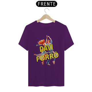 Nome do produto Camisa ''Eu sou Davi, eu amo quem ama FORRÓ''