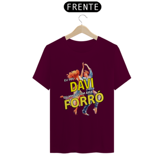 Nome do produto Camisa ''Eu sou Davi, eu amo quem ama FORRÓ''