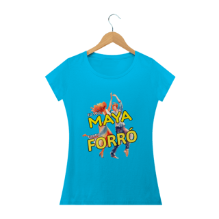 Nome do produto Camisa Baby Long ''Eu sou Maya, eu amo FORRÓ''