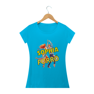 Nome do produto Camisa Baby Long ''Eu sou Sophia, eu amo FORRÓ''