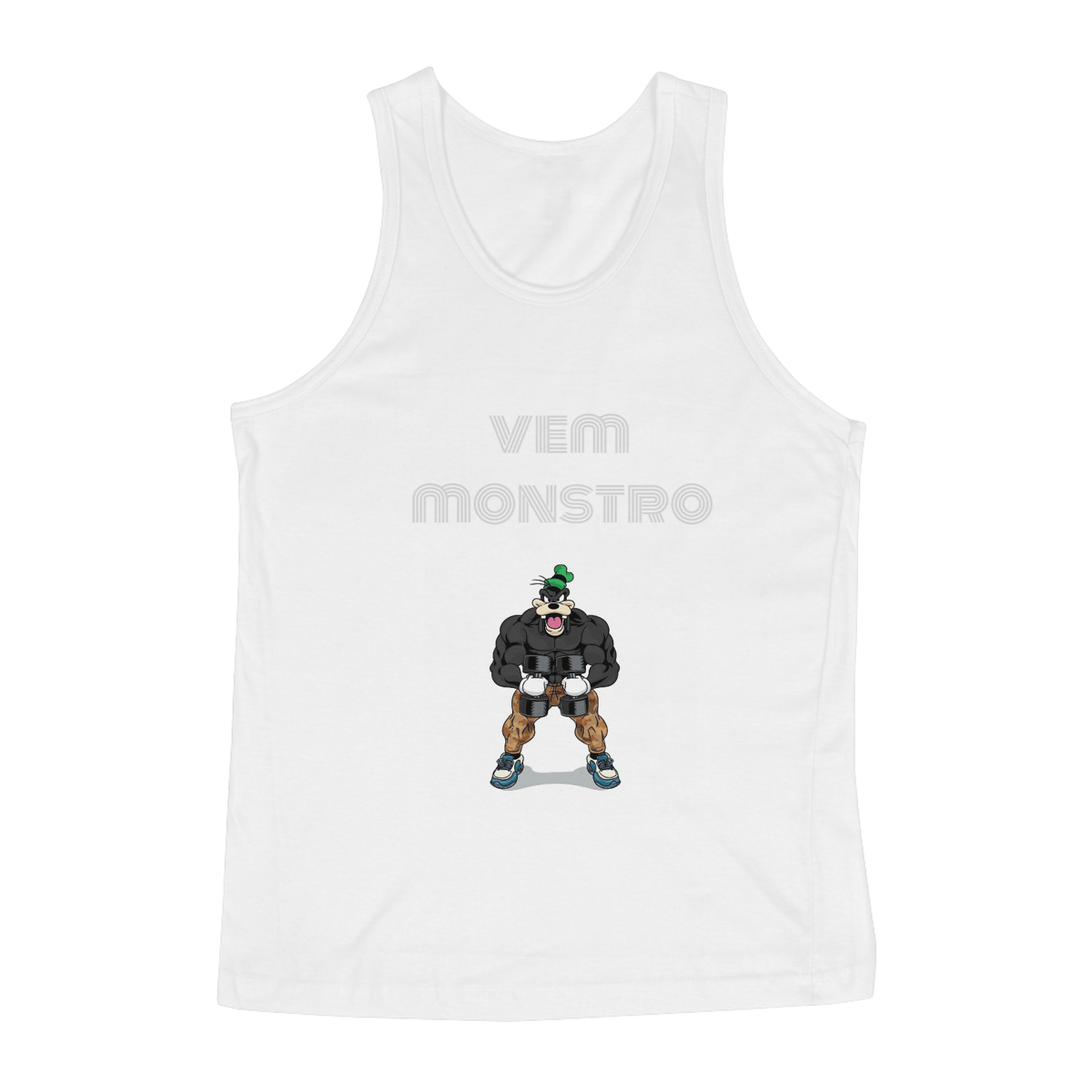 Nome do produto: camisa de academia estilo regata descolada 