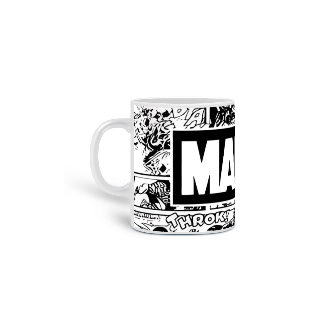 Caneca da Marvel - manga