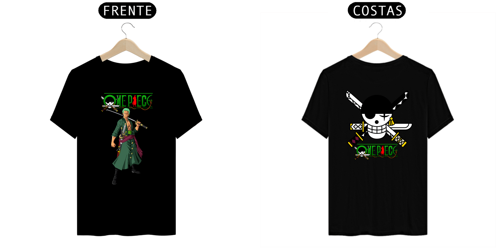 Camisa  One piece Zoro 