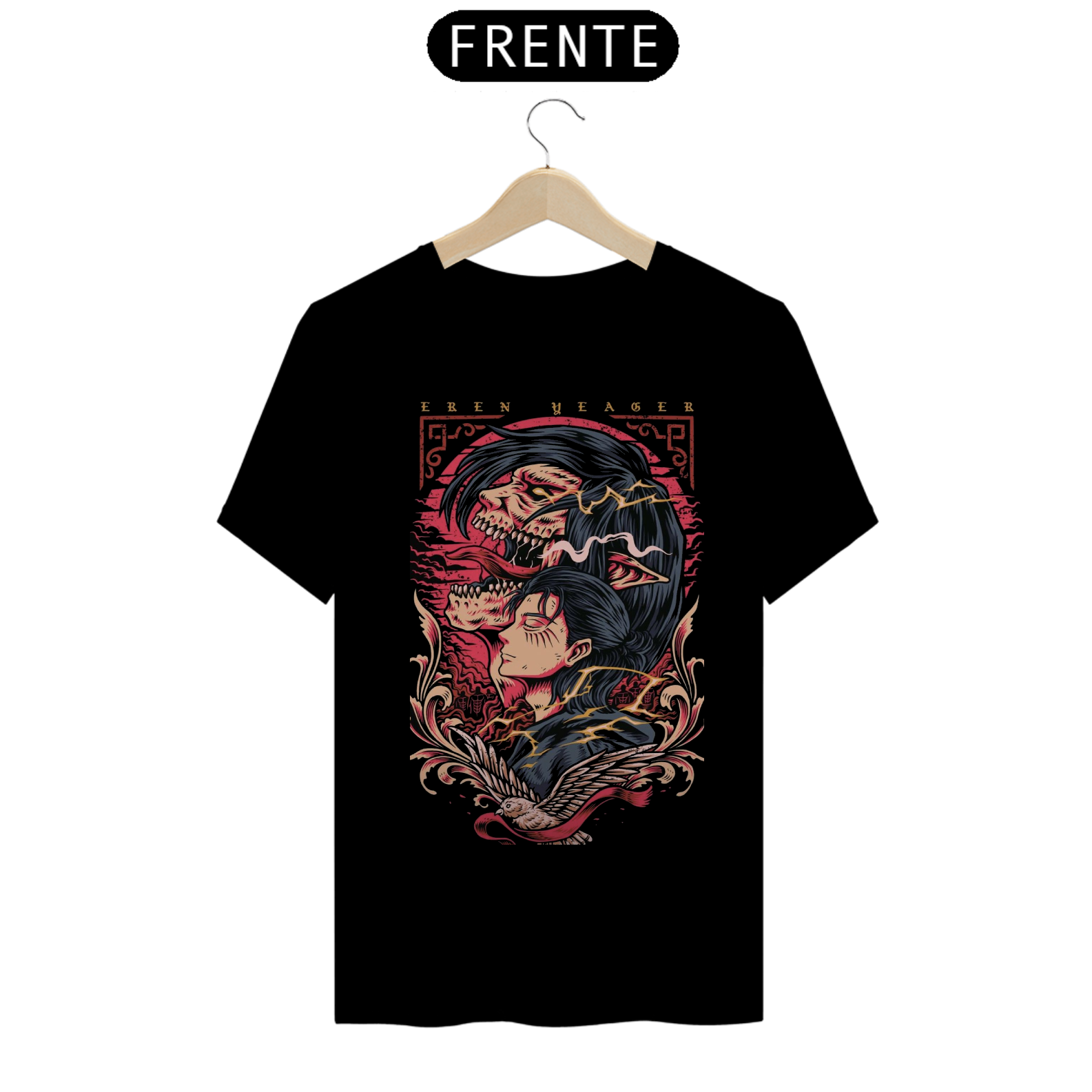 Camisa Eren - Attack on Titan