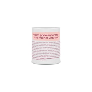Nome do produto Mulher Virtuosa