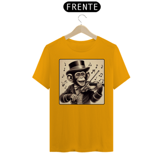 Nome do produto Camiseta - Macaco Violinista (02) 