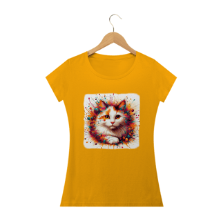 Nome do produto Camiseta - Gato (01)