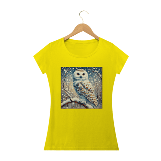 Nome do produto Camiseta - Coruja das Neves (01)