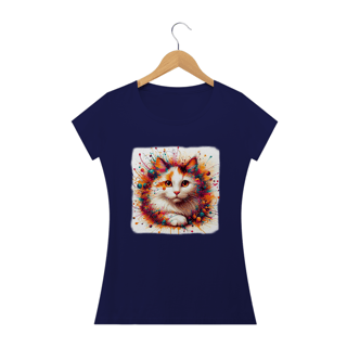 Nome do produto Camiseta - Gato (01)