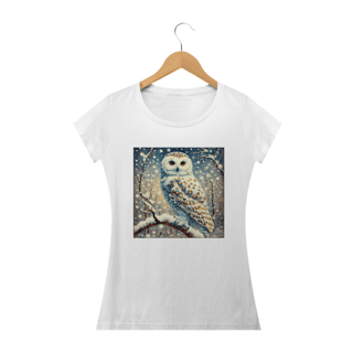 Nome do produto Camiseta - Coruja das Neves (01)