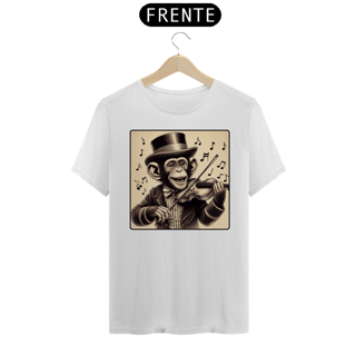 Nome do produto Camiseta - Macaco Violinista (02) 