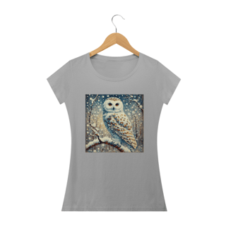 Nome do produto Camiseta - Coruja das Neves (01)