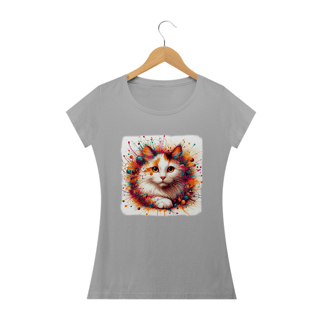 Nome do produto Camiseta - Gato (01)