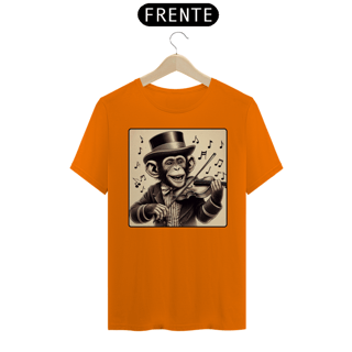 Nome do produto Camiseta - Macaco Violinista (02) 