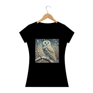 Nome do produto Camiseta - Coruja das Neves (01)