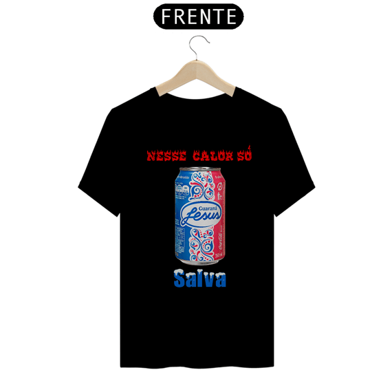 Camiseta - Nesse Calor só Jesus Salva 