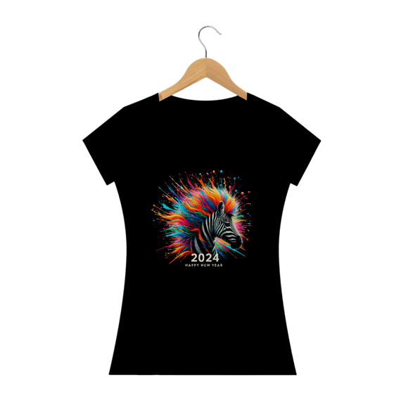 Camiseta - Zebra  Ano Novo 2024
