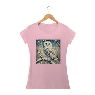 Nome do produto Camiseta - Coruja das Neves (01)