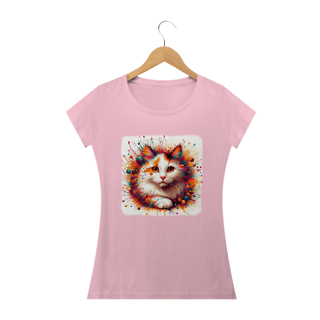 Nome do produto Camiseta - Gato (01)