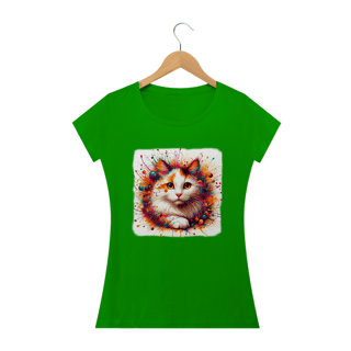 Nome do produto Camiseta - Gato (01)