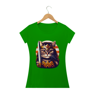 Nome do produto Camiseta - Wonder Cat 