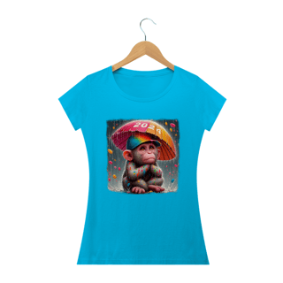 Nome do produto Camiseta - Macaquinho Ano Novo 2024 (01)
