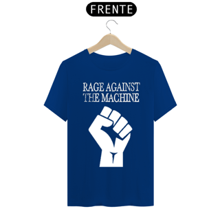 Nome do produto CAMISETA RAGE AGAINST THE MACHINE PUNHO CERRADO