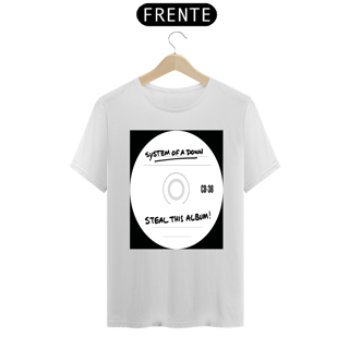 Nome do produto CAMISETA STEAL THIS ALBUM SYSTEM OF A DOWN