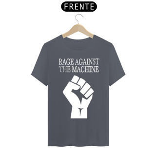 Nome do produto CAMISETA RAGE AGAINST THE MACHINE PUNHO CERRADO
