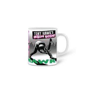 Nome do produto CANECA TONY HAWKS AMERICAN WASTELAND SOUNDTRACK