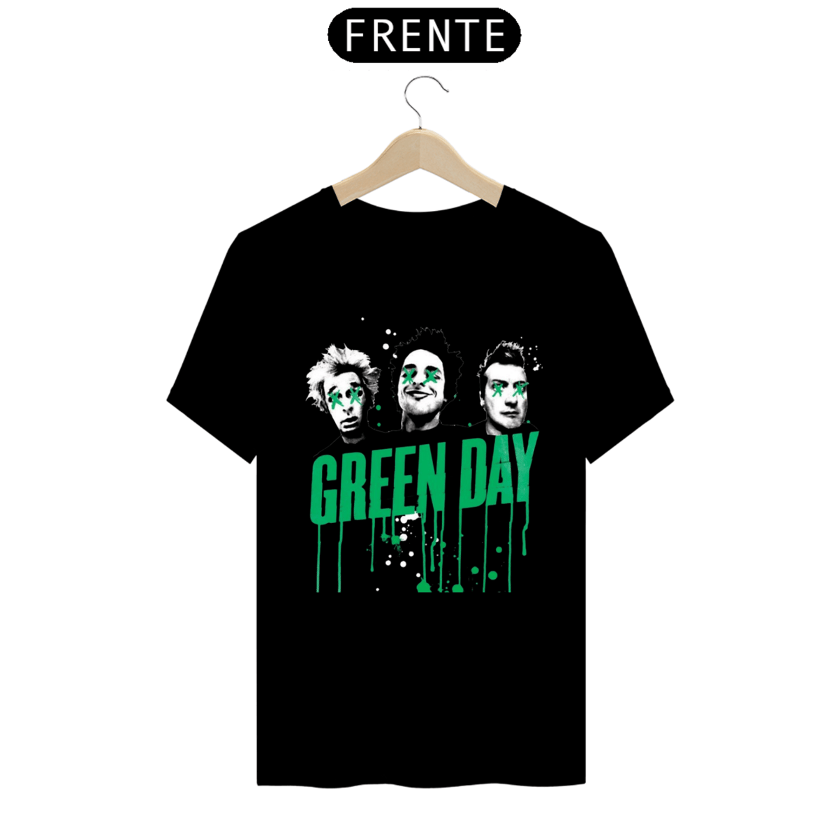 Nome do produto: CAMISETA GREEN DAY 