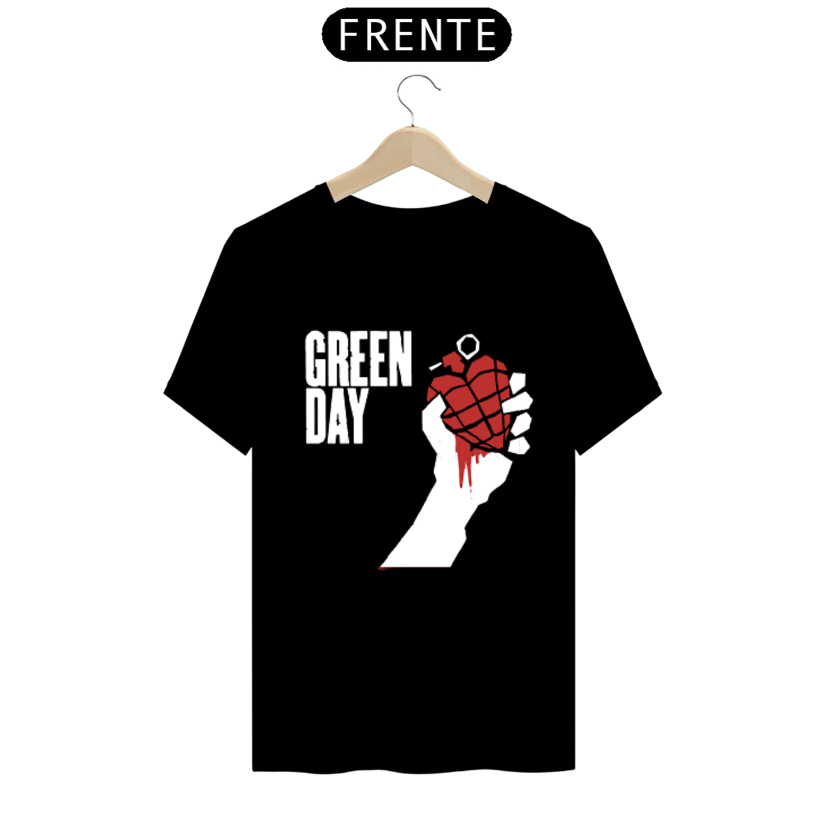 Nome do produto: CAMISETA GREEN DAY 2