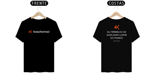Nome do produto Eu trabalho de qualquer lugar do mundo