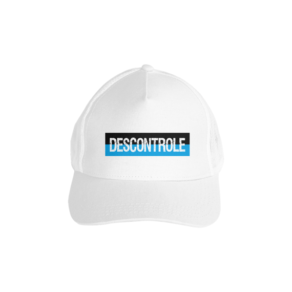 Boné Trucker Descontrole - Branco
