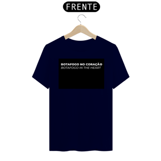 Nome do produto T-SHIRT MASCULINA BOTAFOGO NO CORAÇÃO 