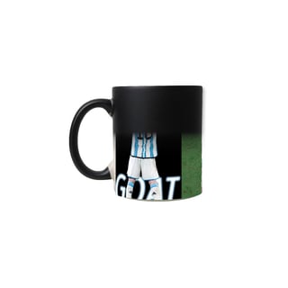 Nome do produto Caneca Mágica Messi GOAT Argentino 