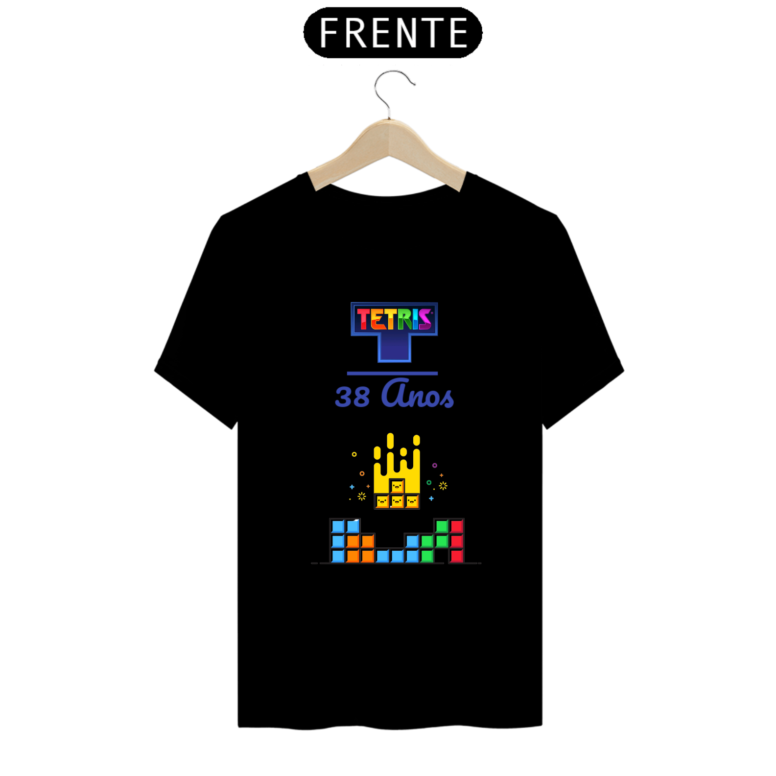 Camiseta Tetris