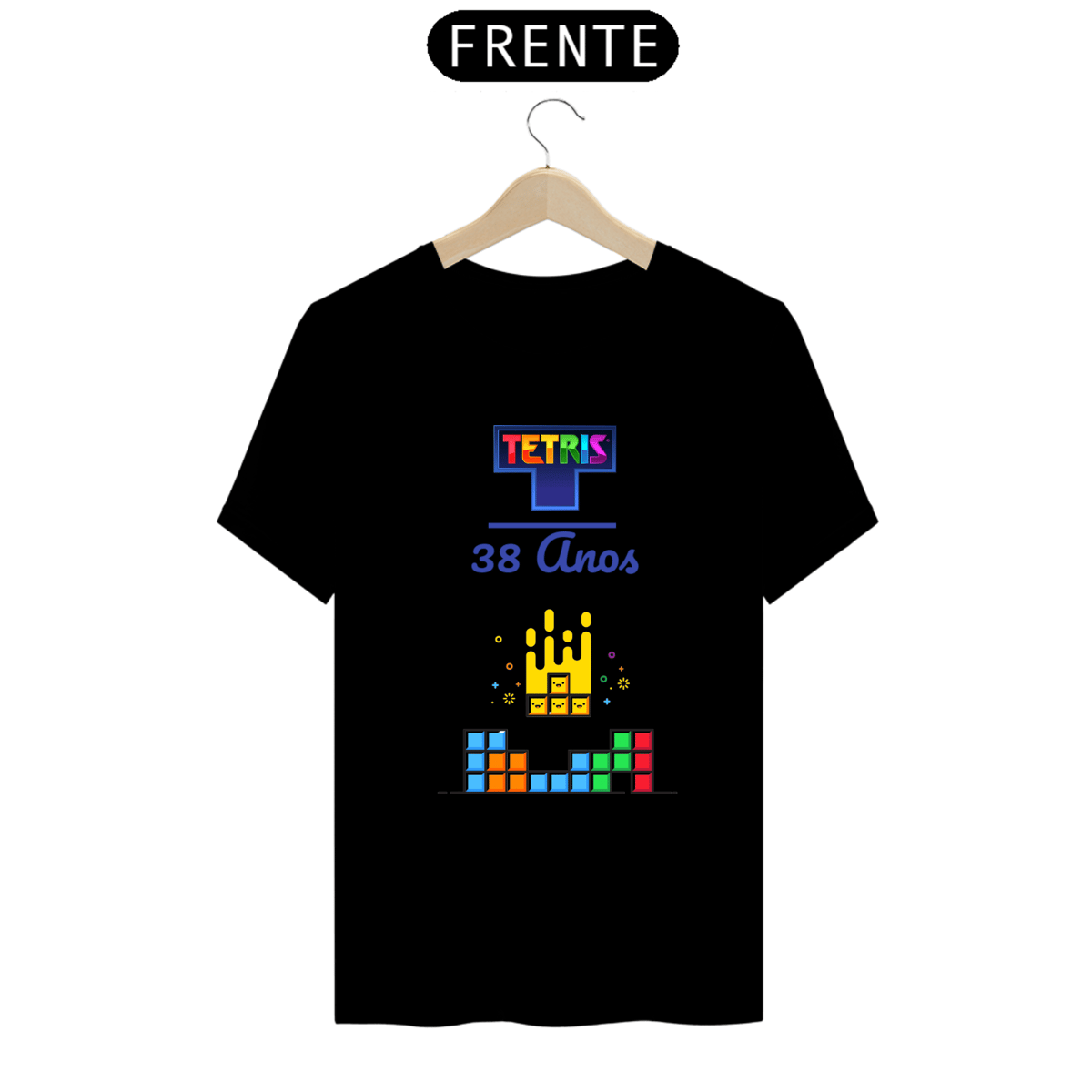 Nome do produto: Camiseta Tetris