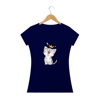 Nome do produto Camiseta Feminina | Gato