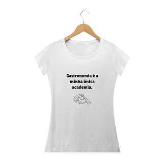 Nome do produto Camiseta Gastronomia | Feminina