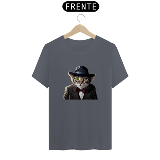 Nome do produto Camiseta Gato de negócios 