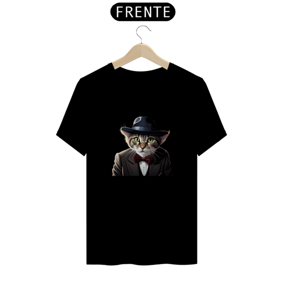 Camiseta Gato de negócios 