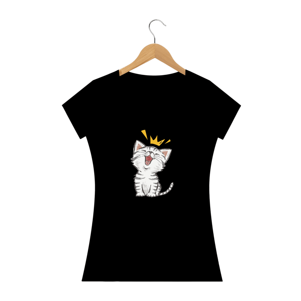 Nome do produto: Camiseta Feminina | Gato