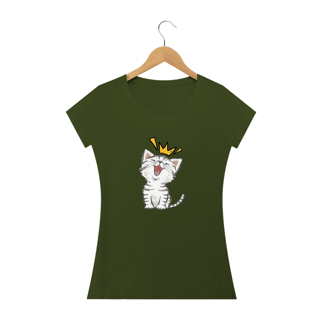 Nome do produto Camiseta Feminina | Gato