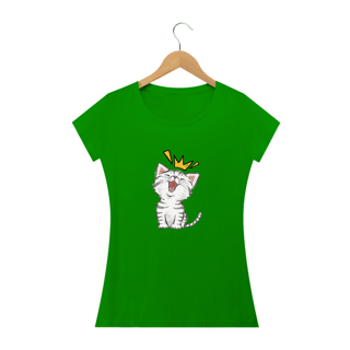 Nome do produto Camiseta Feminina | Gato