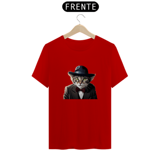 Nome do produto Camiseta Gato de negócios 