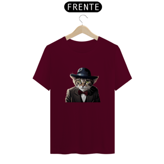 Nome do produto Camiseta Gato de negócios 