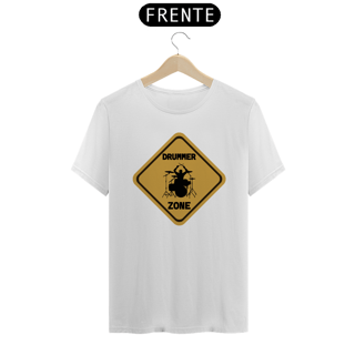 Nome do produto Camiseta Básica Drumer Zone - Cores Preta e Branca